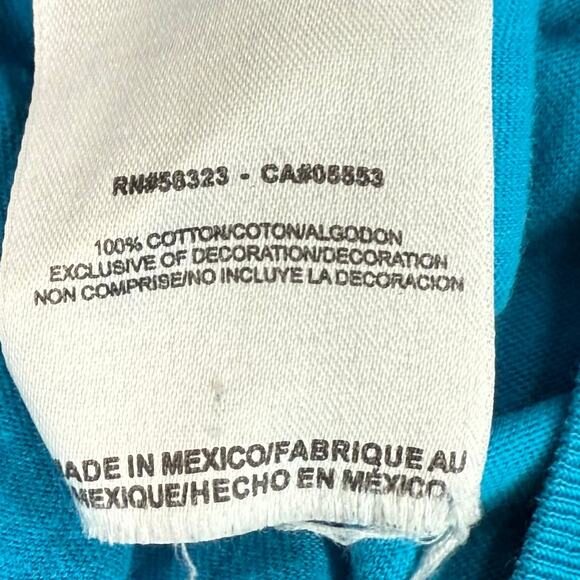 Nike Jordan Air Retro Blue T-Shirt Men’s M Elephant Dunking Basketball - Picture 6 of 7